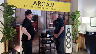 Video thumbnail for Arcam SA45 Integrated Amplifier Demoed with Revel Speakers at AXPONA 2025 by Stereophile