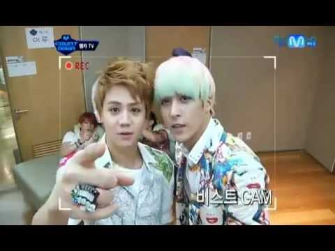120823 B2ST , B.A.P & VIXX - Back Stage "Interview" @M ! Countdown
