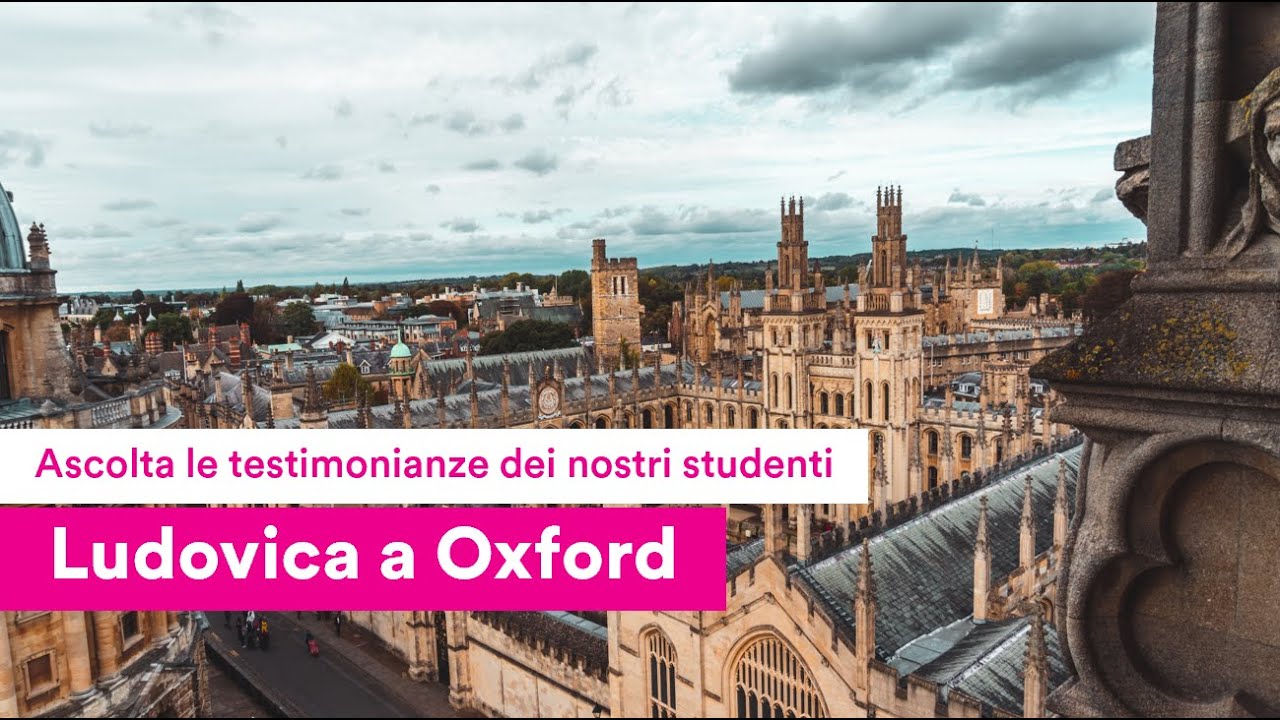 Ludovica racconta Oxford