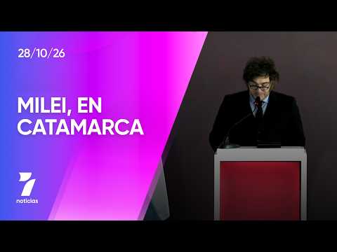 Catamarca: Javier Milei inauguró plantas de producción de carbonato de litio de Río Tinto