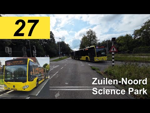 U-OV lijn 27: Zuilen Noord - Science Park | Qbuzz Utrecht | Qbuzz 4149 | 2024