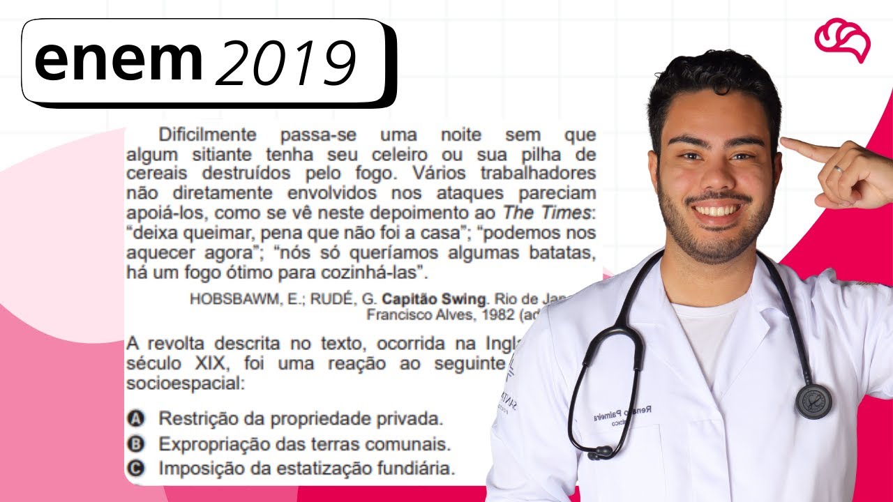 Resolução em Vídeo — Questão 54 ENEM 2019