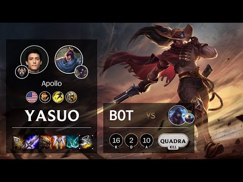 Yasuo Bot vs Aphelios - NA Challenger Patch 10.6
