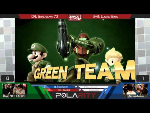 CFLS70 - Basic Nice Ladies (Green) vs AllahuAkbar (Blue) - LSF