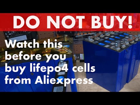 Vorsicht! Horrorgeschichte über den Kauf von Lifepo4 über Aliexpress. Ist es sicher, direkt aus C...