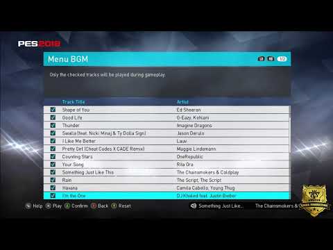 PES 2018 Soundtrack [32 Songs]