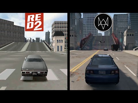 REDRIVER 2 vs Watch Dogs - Jump In Chicago's Bridge Comparison