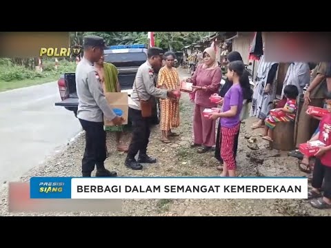 POLDA PAPUA BERBAGI 5000 PAKET KUE GRATIS DI JAYAPURA