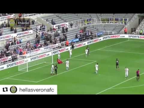 Sintesi, Newcastle-Hellas Verona 2-0
