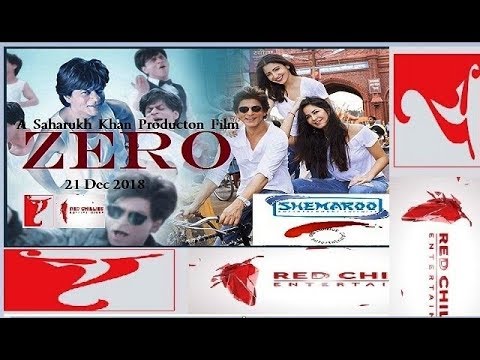 official trailer Zero bollywood 2018  shahrukh khan anushka sharma kaitrina kaif red chili present