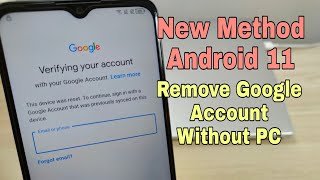 Android 11!! Alcatel 1S 2021 (6025d, 6025h), Remove Google Account, Bypass FRP.