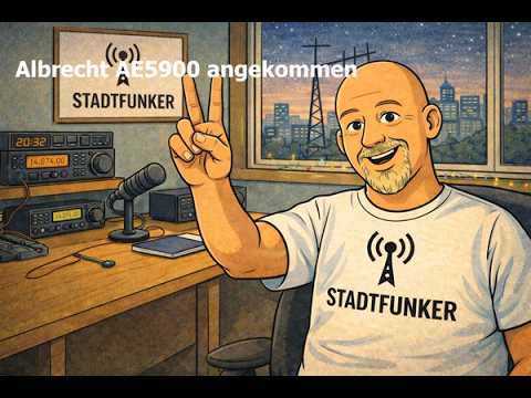 Das neue Albrecht AE 5900 ausgepackt und getestet. Modulation Top!