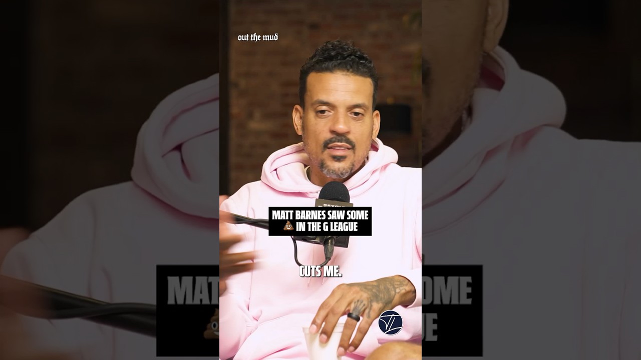 The G League just had Matt Barnes f***d up 😂