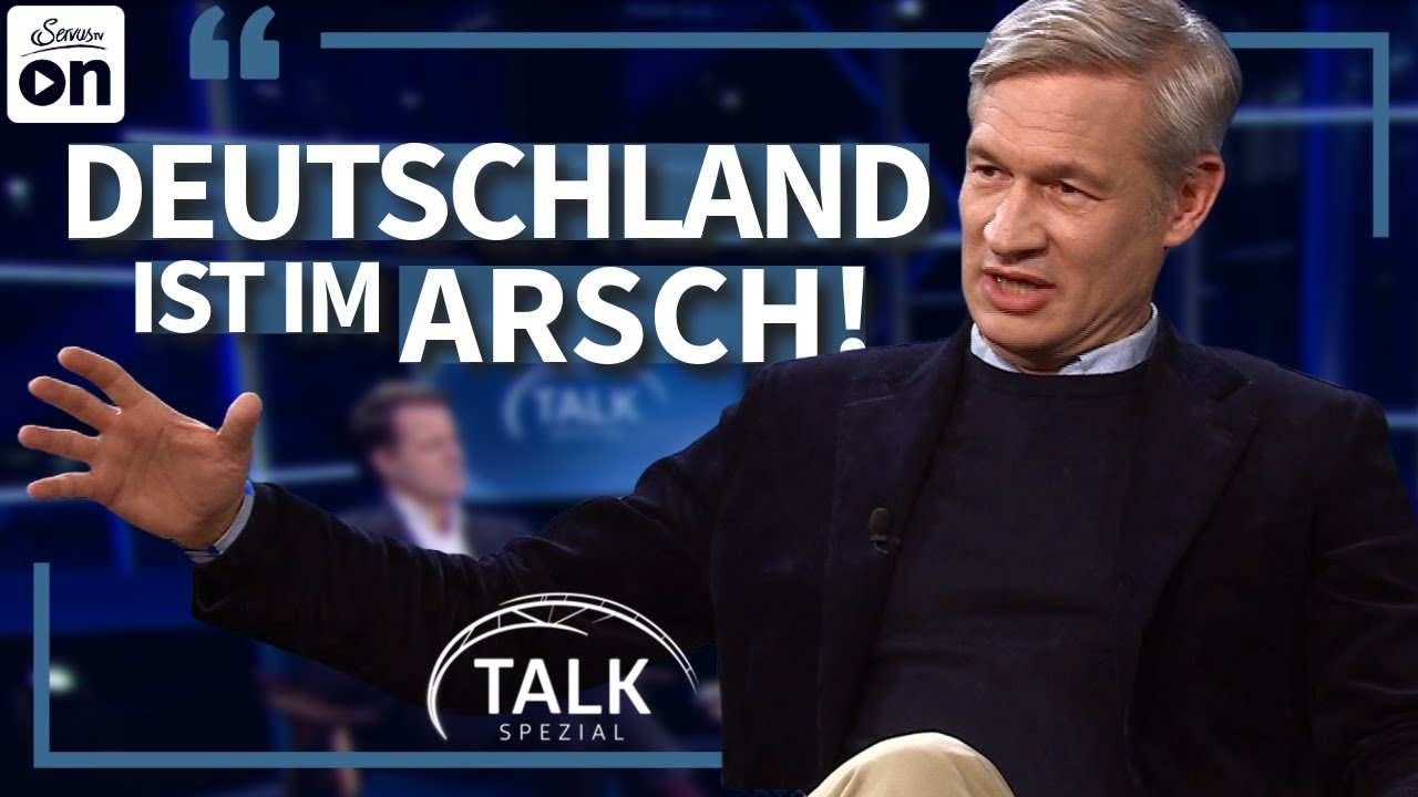Ulf Poschardts Abrechnung mit dem linken Establishment | Talk Spezial