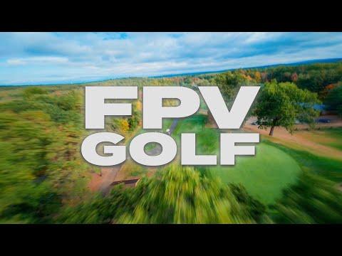 Golf FPV Drone Shots at Manchester Country Club.