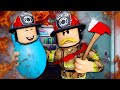 Born Into FIREFIGHTER Family A Roblox Movie