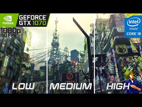 Scarlet Nexus - FPS Comparison All Graphics Settings | GTX 1070 - 1080p 60FPS