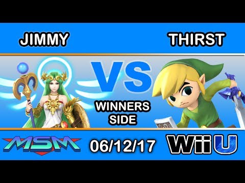 MSM 100 - Jimmy (Palutena) Vs. TM | Thirst (Toon Link) Winners Side - Smash Wii U