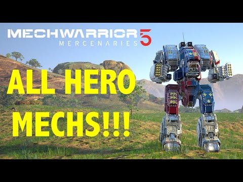 All Hero Mechs Collected! (MechWarrior 5 Mercenaries)