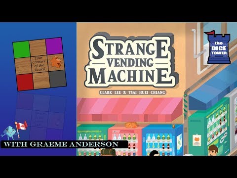 Strange Vending Machine Review With Graeme Anderson