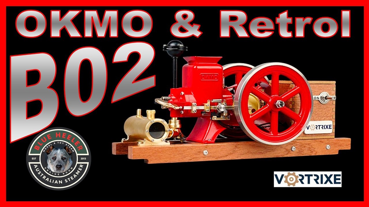 VORTRIXE OKMO B02 Miniature Model Hit & Miss Gasoline Engine