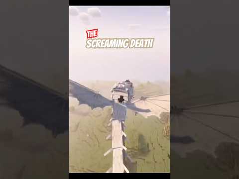 THE SCREAMING DEATH!  - DRAGON ENCICLOPEDIA #httyd #isleofberk #minecraft