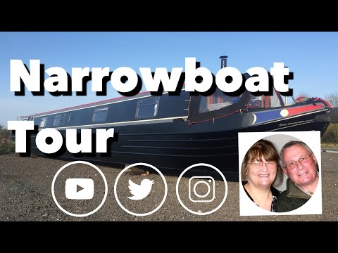 #Vlog 93 -  Narrowboat Tour | Look inside our off grid floating home