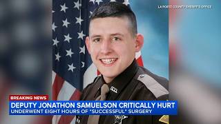 La Porte County deputy shot at Michigan City hospital undergoes 8-hour surgery, suspect charged