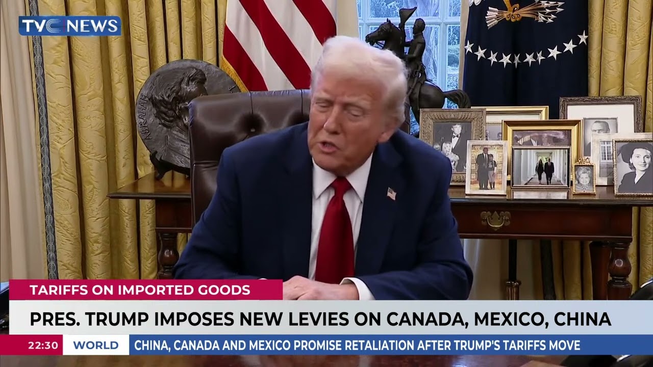 U.S. Tariffs On Imported Goods: Canada, Mexico Hot Back As China Promises Countermeasure