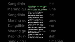 Download lagu SIFATE MURID INGKANG BAGUS || SHOLAWAT VIRAL#tiktok #fyp #shorts mp3