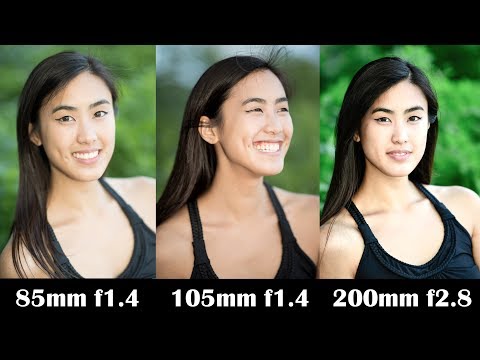 Best Portrait lens? 85mm vs 105mm vs 70-200mm