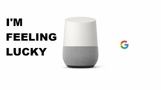 Google Home Game Trivia Show Questions "I'm Feeling Lucky"