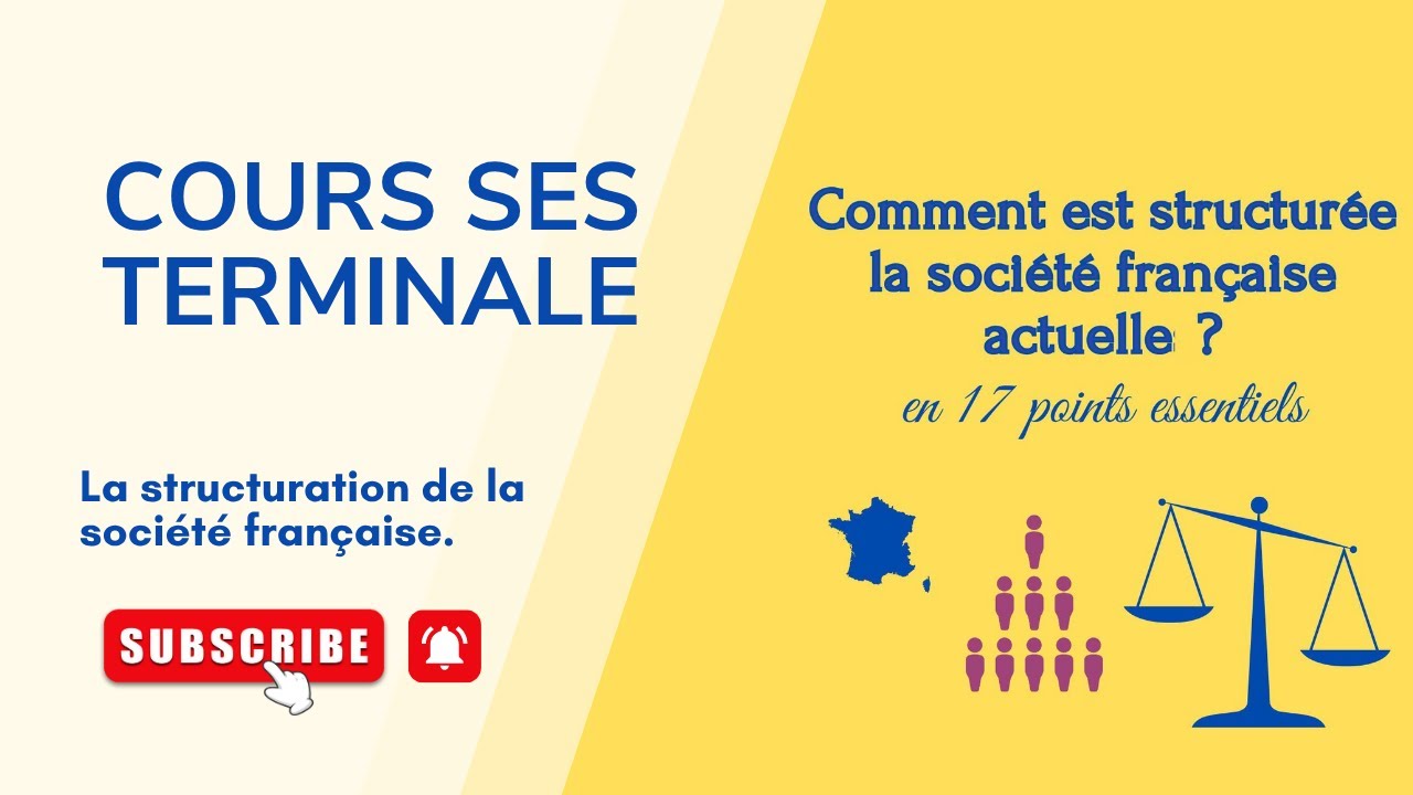 Comment est structurée la société française actuelle?