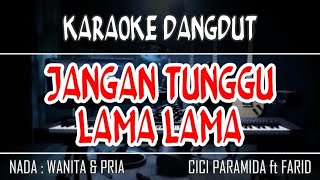 Download lagu JANGAN TUNGGU LAMA LAMA / NADA DUET / CICI PARAMIDA ft FARID mp3