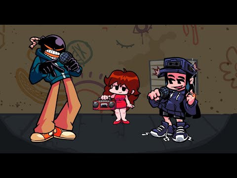 FNF Overhead but Whitty and Cassette Girl sings it