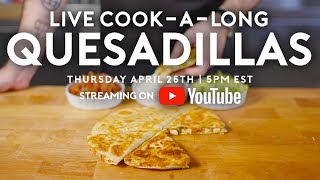 Quesadillas | Basics with Babish Live thumbnail