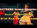 41 St Film Critics Awards Actress Durga Krishna Dance Performance VOLCANO DANCE COMPANY