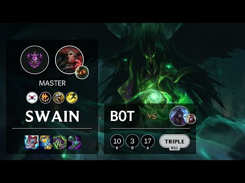 Swain Bot vs Aphelios - KR Master Patch 11.22
