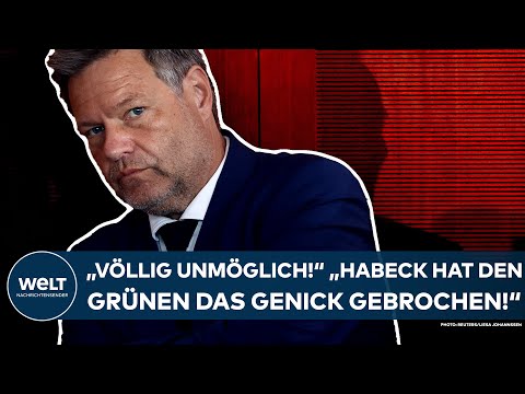 EUROPAWAHL: "Völlig unmöglich!" "Habeck hat den Grünen das Kreuz gebrochen!" Klartext zur Klatsche!