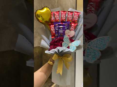 Chocolate bouquet | Rose chocolate bouquet |Gift for her To order WhatsApp on 9049446980 #bouquet