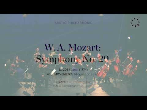 MOZART - Symphony No. 29, K.201/186a -  IV: Allegro con spirito