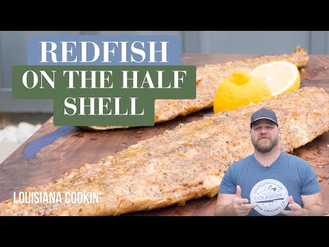 Smoked Redfish on the Half Shell: A Flavorful, Moist Cooking Method!