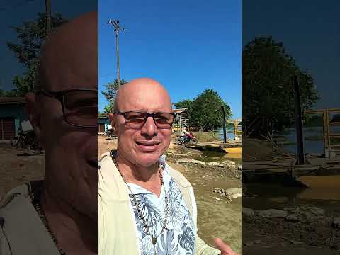 Subienda en el puerto La Solera, Caimito, Sucre.