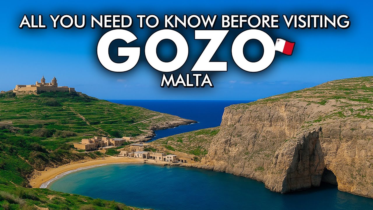 Gozo Island Malta Travel Guide: Best Things To Do in Gozo Vlog 4K