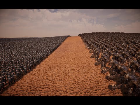 100000 TROLL VS 100000 GERMAN SOLDIER - Ultimate Epic Battle Simulator UEBS 2 (4K)