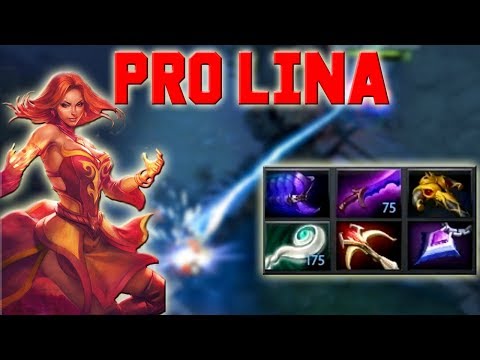 DOTA 2 PRO LINA BEYOND GODLIKE