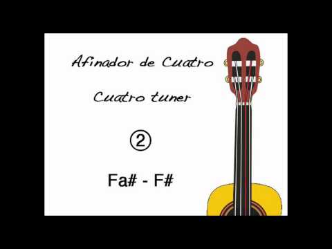 Afinador de Cuatro Venezolano - Venezuelan Cuatro Tuner