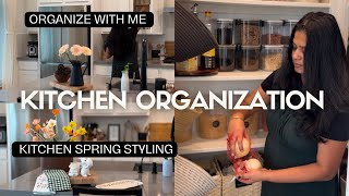KITCHEN ORGANIZATION IDEAS |KITCHEN ORGANIZERS| SPRING DECOR