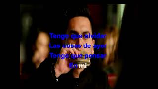 Tengo Que Olvidar Regulo Caro Karaoke