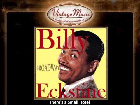 BILLY ECKSTINE CD Vintage Vocal Jazz. There's A Small Hotel , Broadway Tonight